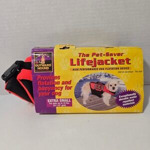 Outward Hound Dog Flotation Device Life Jacket Extra Small Vest Water‎ Safety